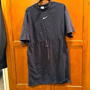 Comfy Casual black cotton dress